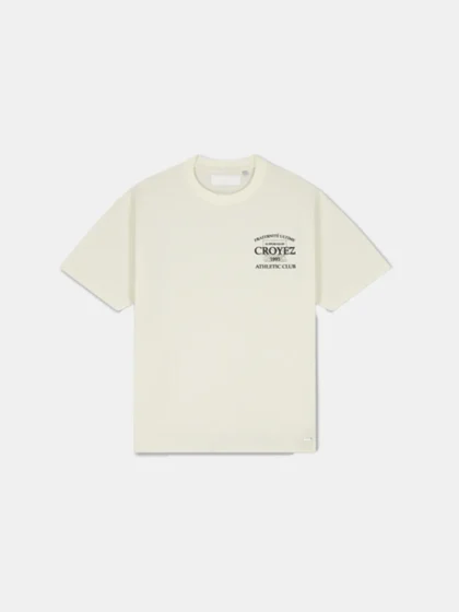 Croyez overlay fraternite t-shirt off-white