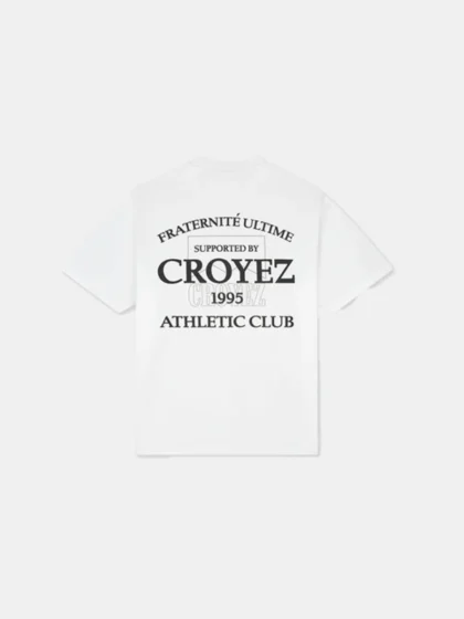 Croyez overlay fraternite t-shirt white