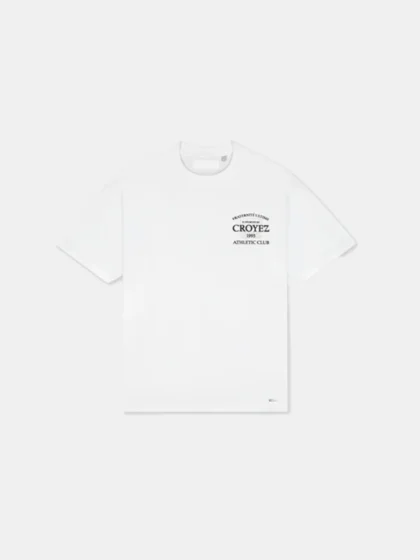 Croyez overlay fraternite t-shirt white