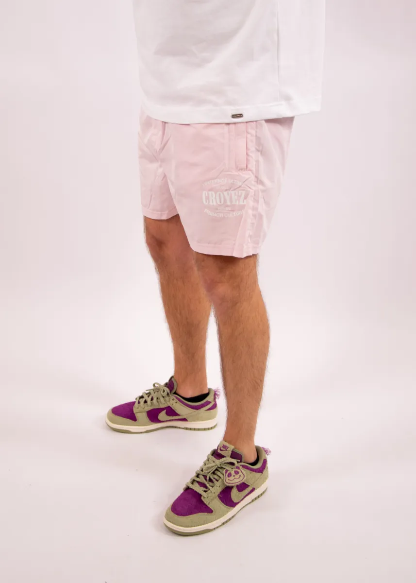 Croyez Stamp Swim Shorts 3 Croyez stamp swim shorts pink