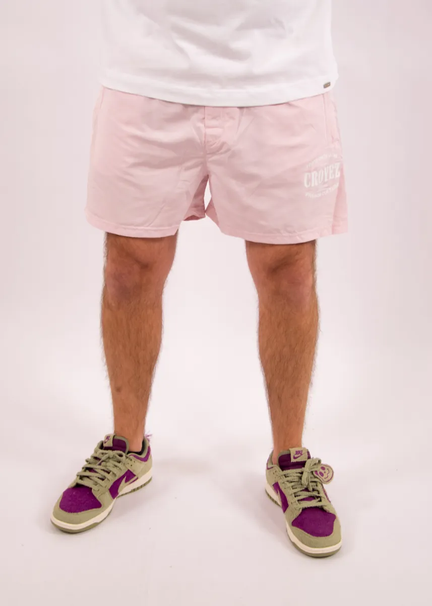 Croyez Stamp Swim Shorts 2 Croyez stamp swim shorts pink