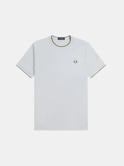 Fred Perry m1588v 80b dusky blue/ecru/laurel