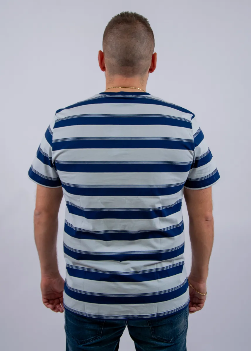 Fred Perry Fine Stripe T-Shirt 5 Fred Perry m2409 143 french navy