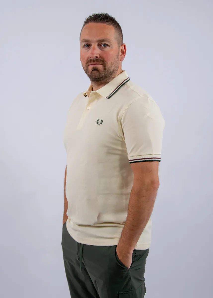 Fred Perry Twin Tipped Fred Perry Shirt 3 Fred Perry m3600 84a ecr/oxbld/grsrts