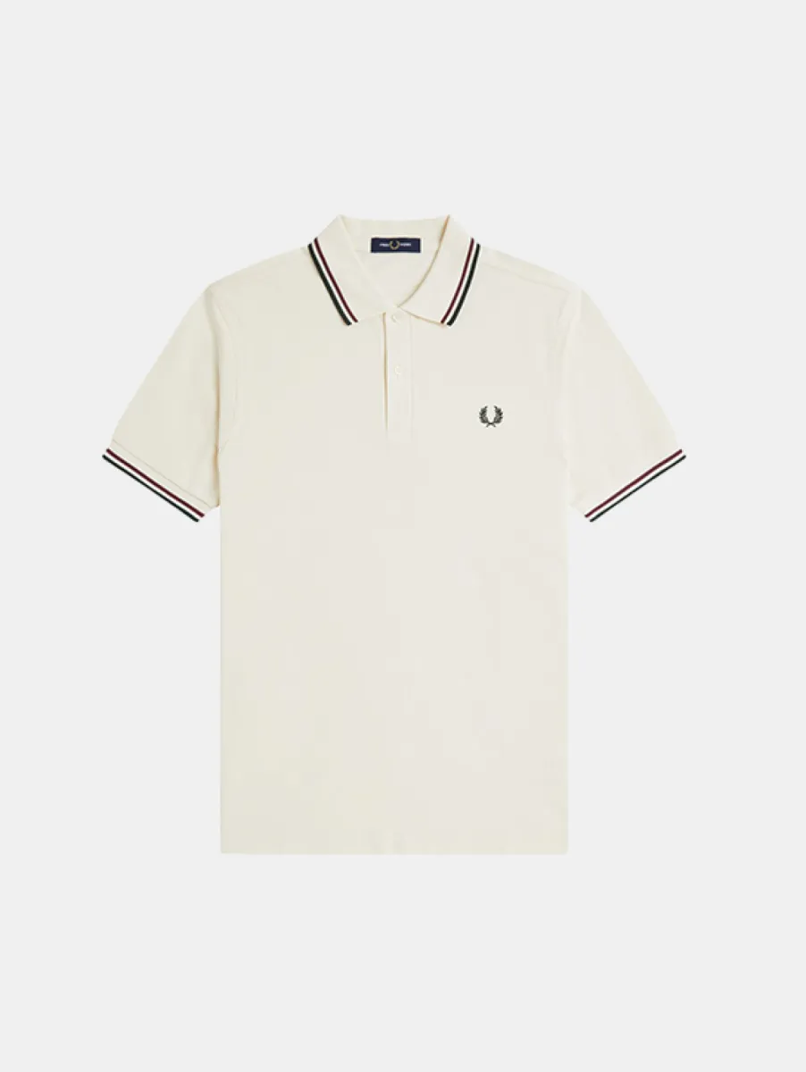 Fred Perry Twin Tipped Fred Perry Shirt 1 Fred Perry m3600 84a ecr/oxbld/grsrts