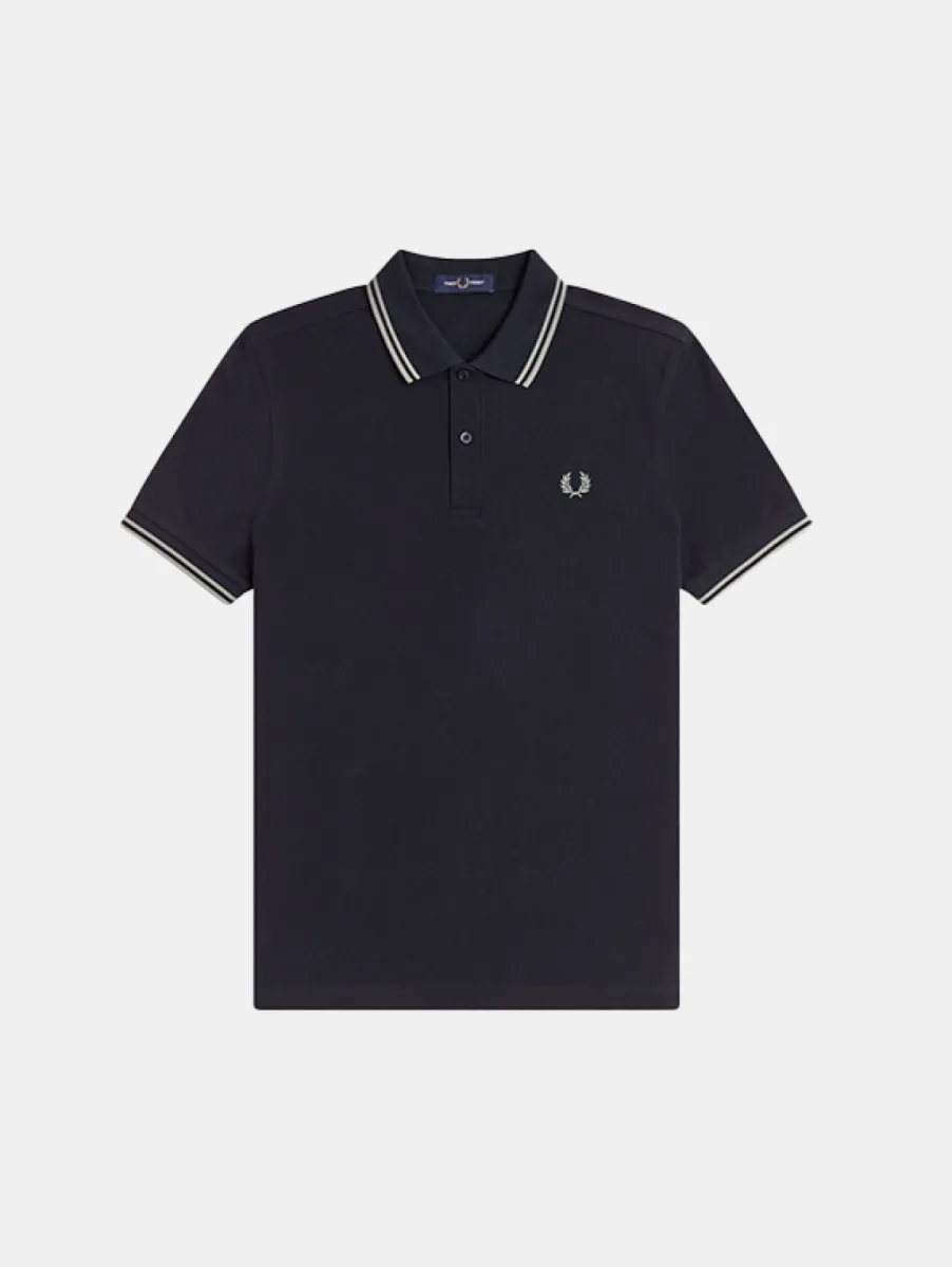Fred Perry Twin Tipped Fred Perry Shirt 1 Fred Perry m3600 t73 navy/seagrass