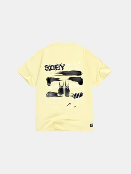 Jorcustom artist2.0 loose fit t-shirt vintageyellow