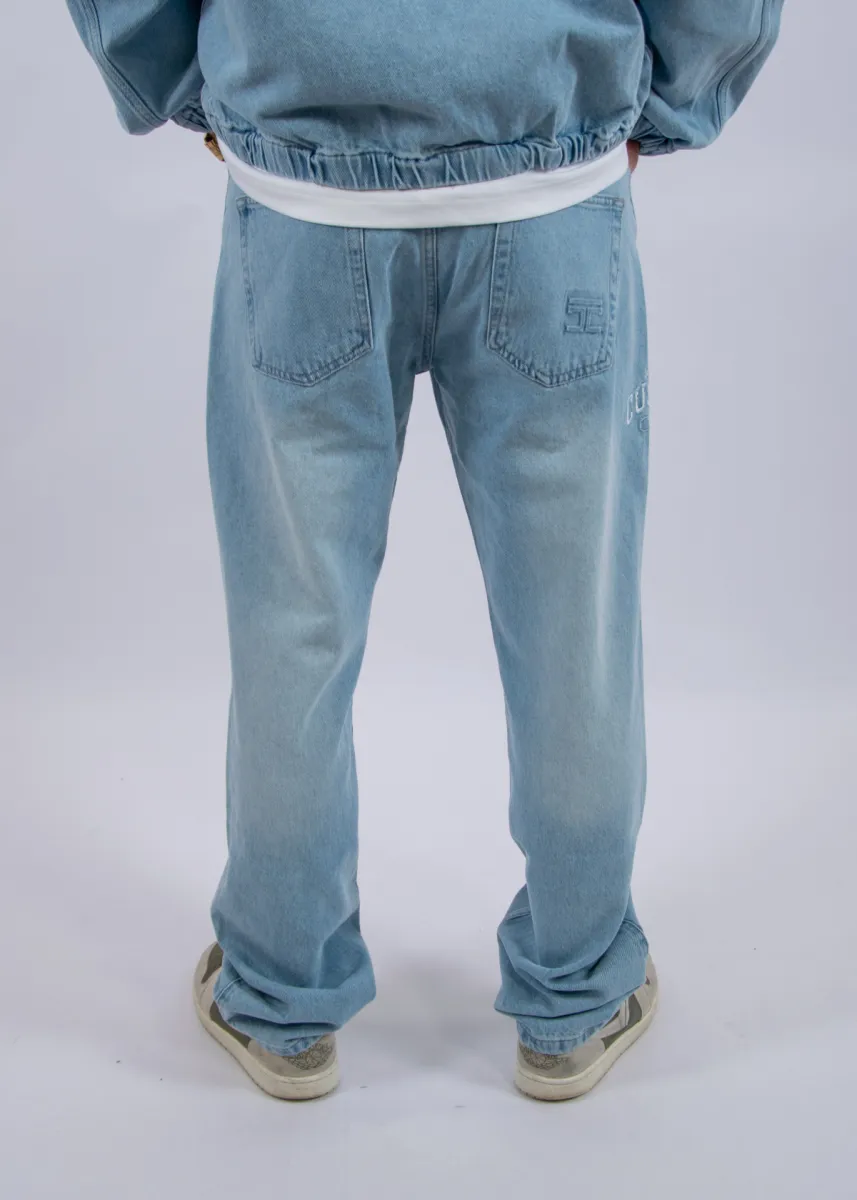 Jorcustom Customsociety Denim Straight Fit Jeans 6 Jorcustom customsociety denim jeans lightblue