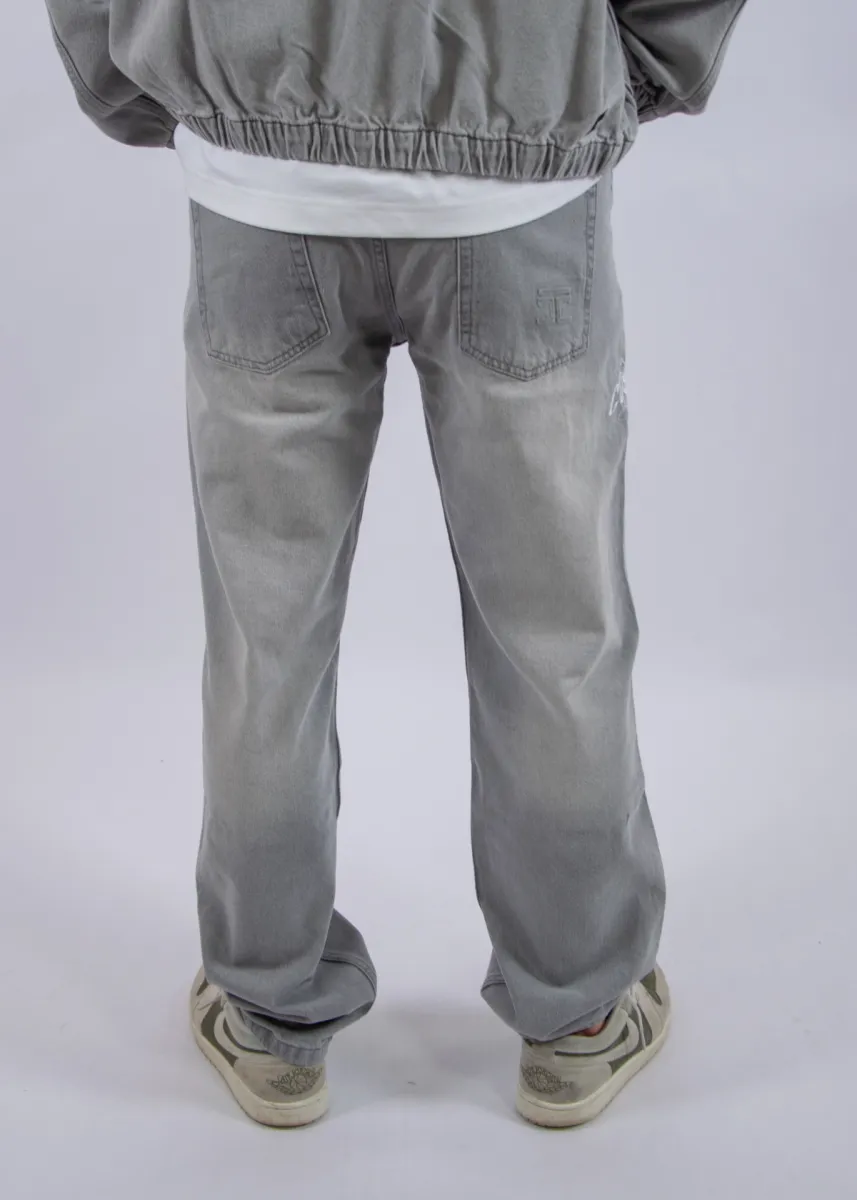 Jorcustom Customsociety Denim Straight Fit Jeans 5 Jorcustom customsociety denim jeans lightgrey