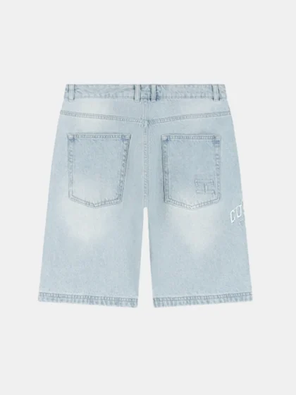 Jorcustom customsociety denim short light blue