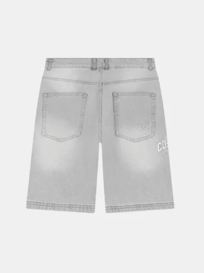 Jorcustom customsociety denim short lightgrey