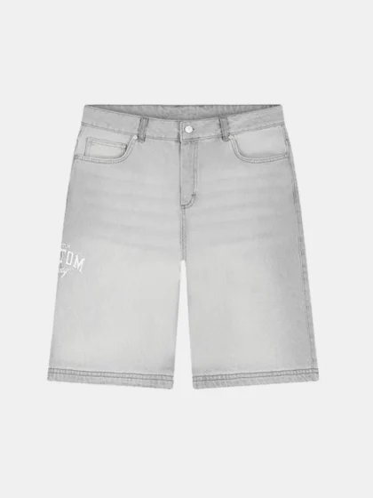 Jorcustom customsociety denim short lightgrey
