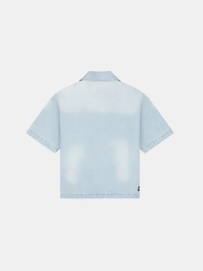 Jorcustom customsociety denim short slee lightblue