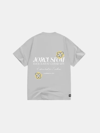Jorcustom flowers lightgrey