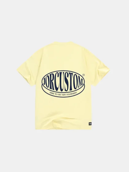 Jorcustom stretched loose fit t-shirt vintageyellow