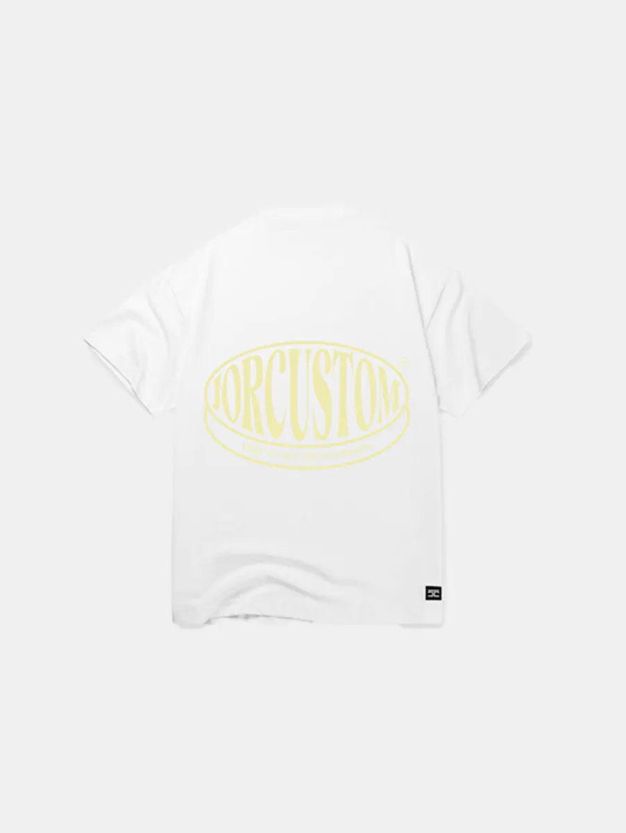 Jorcustom Stretched Loose Fit T-Shirt 2 Jorcustom stretched loose fit t-shirt white