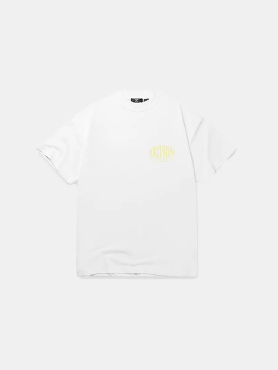 Jorcustom Stretched Loose Fit T-Shirt 1 Jorcustom stretched loose fit t-shirt white