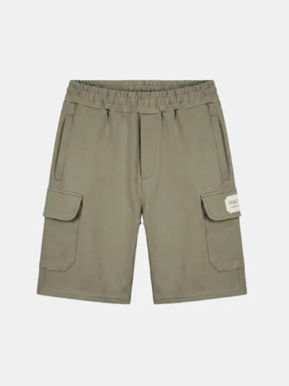 Malelions collection cargo shorts dark sage