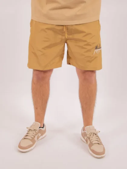 Malelions split swim shorts sand