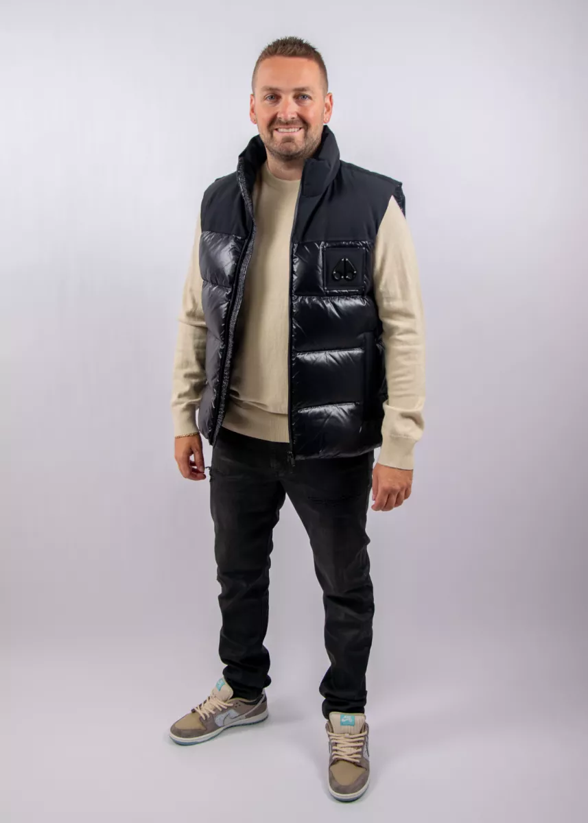 Moose Knuckles Victory Peak Vest Zwart (292 )
