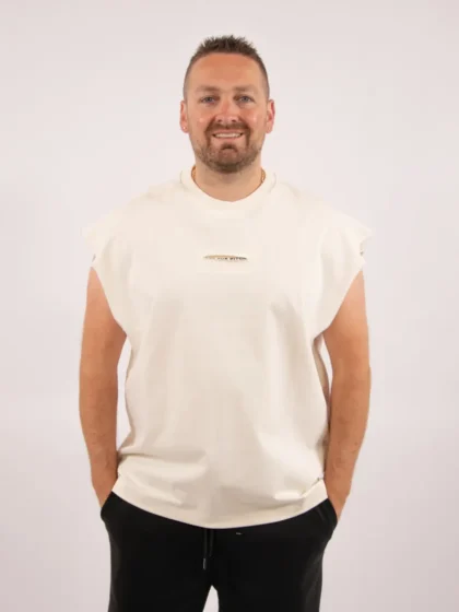 OFF THE PITCH sage sleeveless tee 102