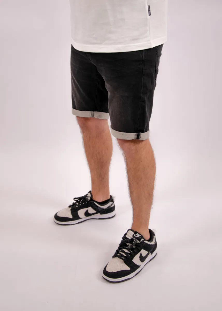 Petrol Industries Denim Short JACKSON Slim Fit 3 Petrol Industries sho001 9705 black stone