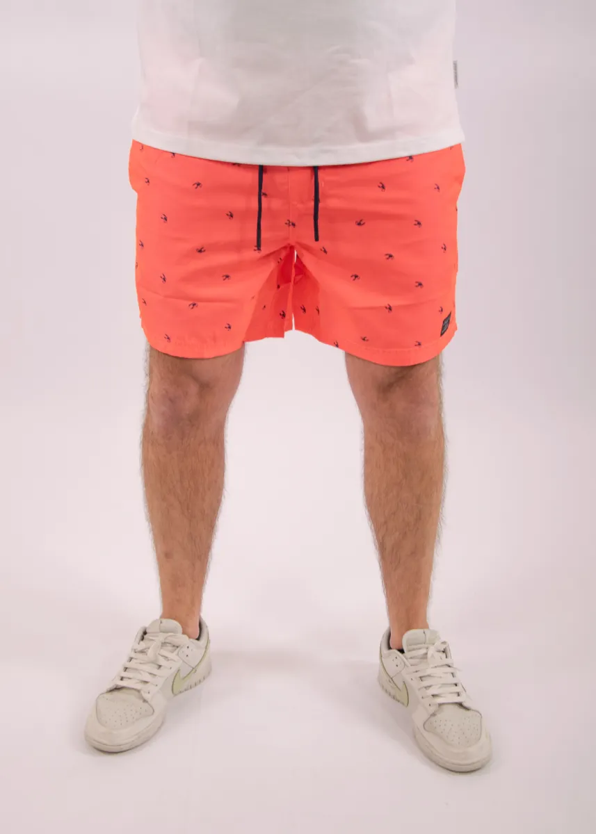 Petrol Industries Swimshort Print 2 Petrol Industries sws951 3099 fiery coral