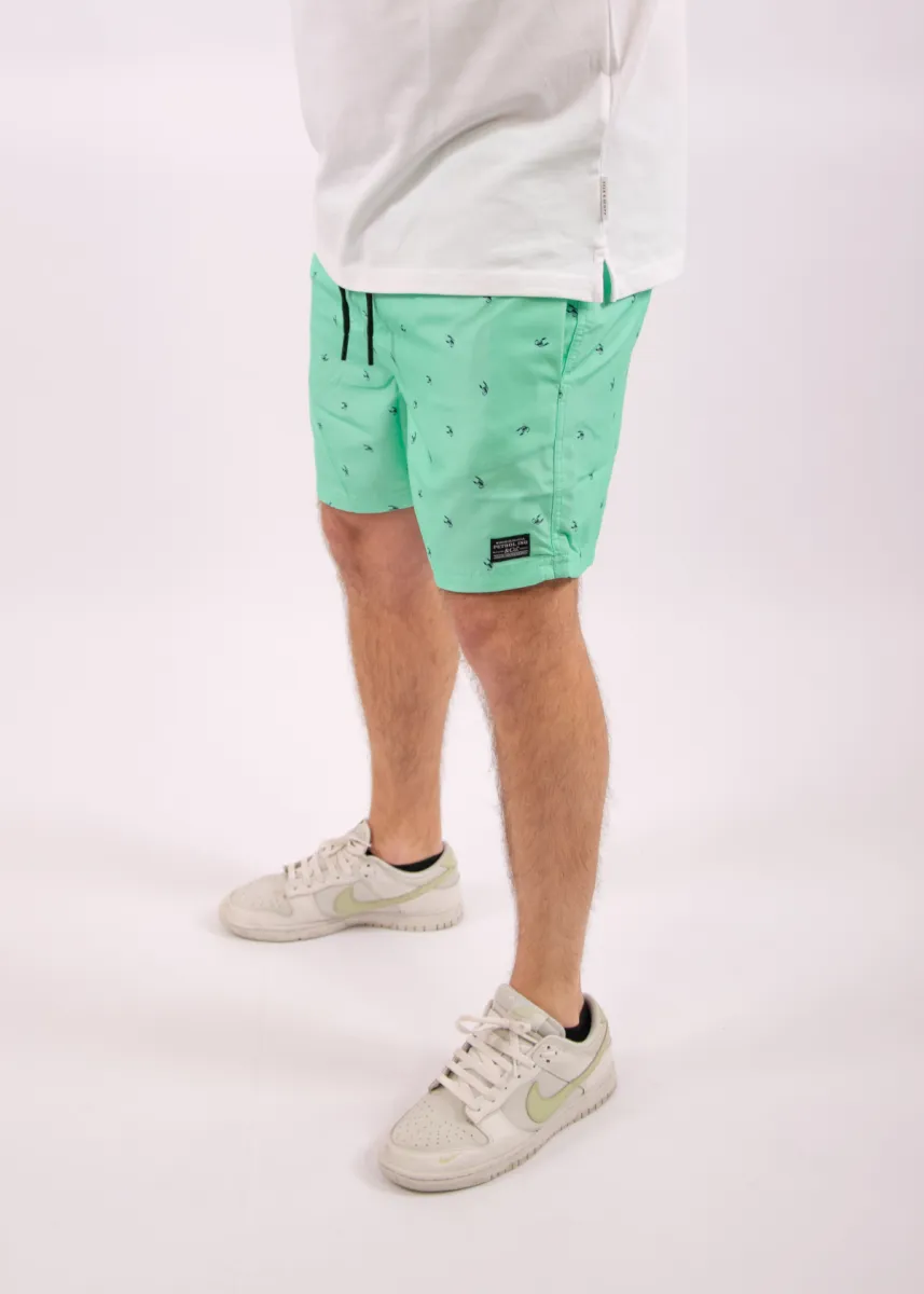 Petrol Industries Swimshort Print 3 Petrol Industries sws951 6182 green aqua