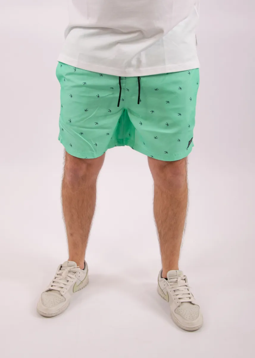Petrol Industries Swimshort Print 2 Petrol Industries sws951 6182 green aqua