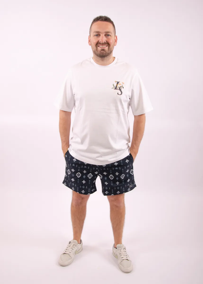 Petrol Industries Swimshort Print 5 Petrol Industries sws956 5178 navy blue
