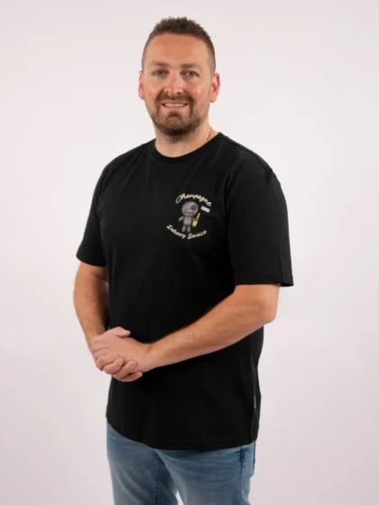 Wrong Friends tulsa t-shirt black