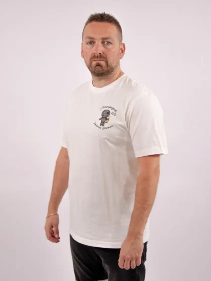 Wrong Friends tulsa t-shirt coconut white