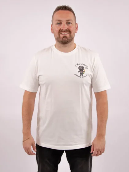 Wrong Friends tulsa t-shirt coconut white