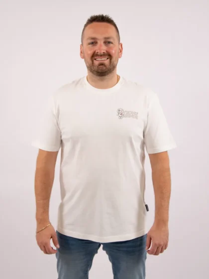 Wrong Friends zamora t-shirt coconut white