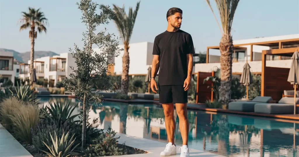 Shorts met rits