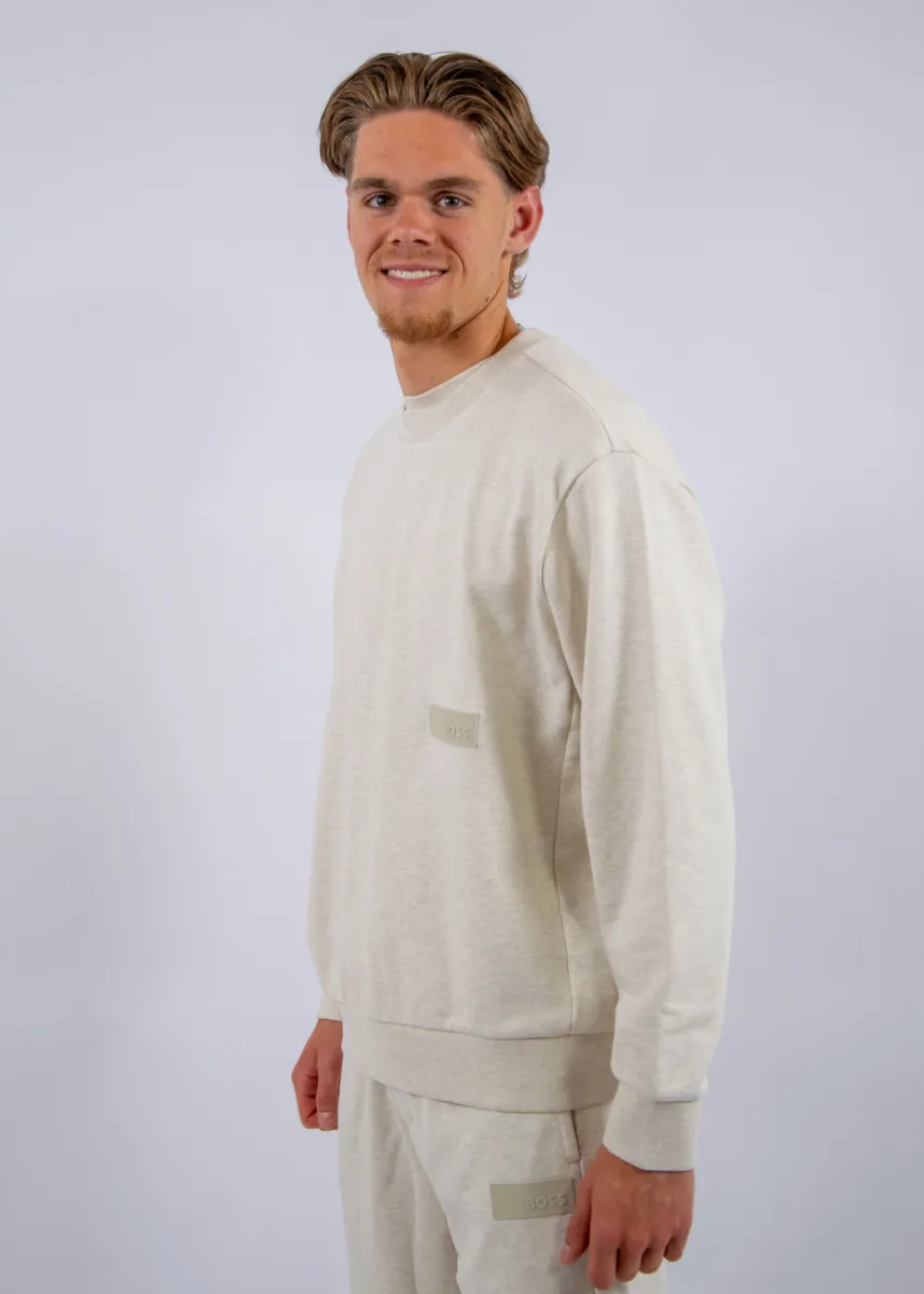 BOSS SW_Crewneck 2 BOSS 50564103 137 open white