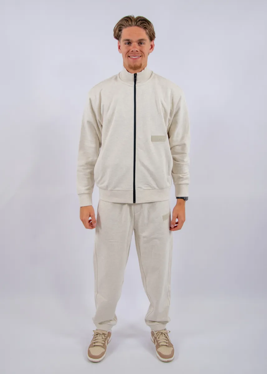 BOSS SW_Collar Full Zip 5 BOSS 50564104 137 open white
