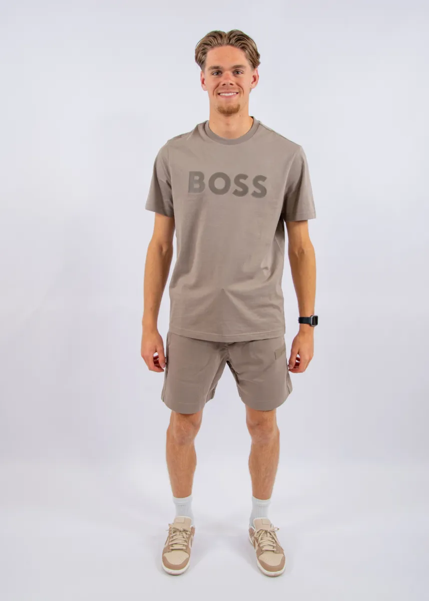 BOSS TS_Structure Logo 4 BOSS 50566883 334 light/pastel green