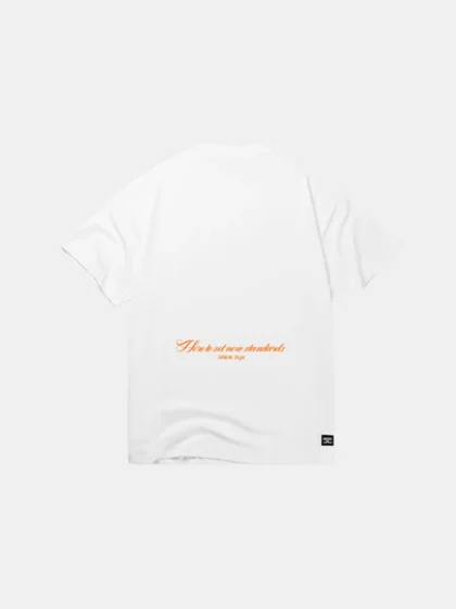 Jorcustom jersey loose fit t-shirt white