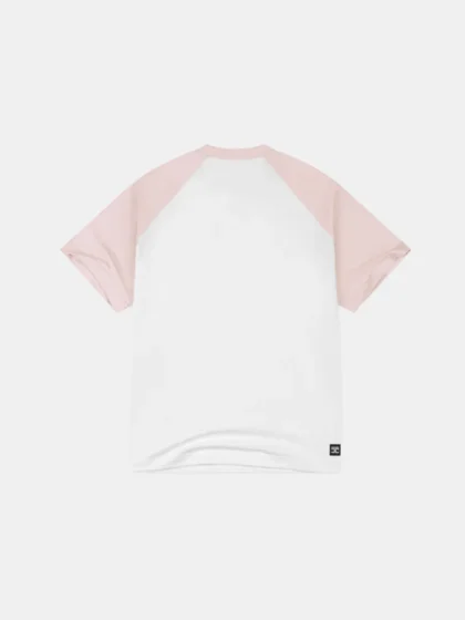 Jorcustom raglan white/ash pink
