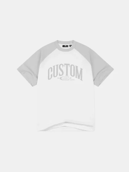 Jorcustom raglan white/grey