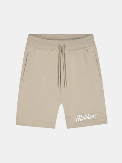 Malelions captain shorts taupe