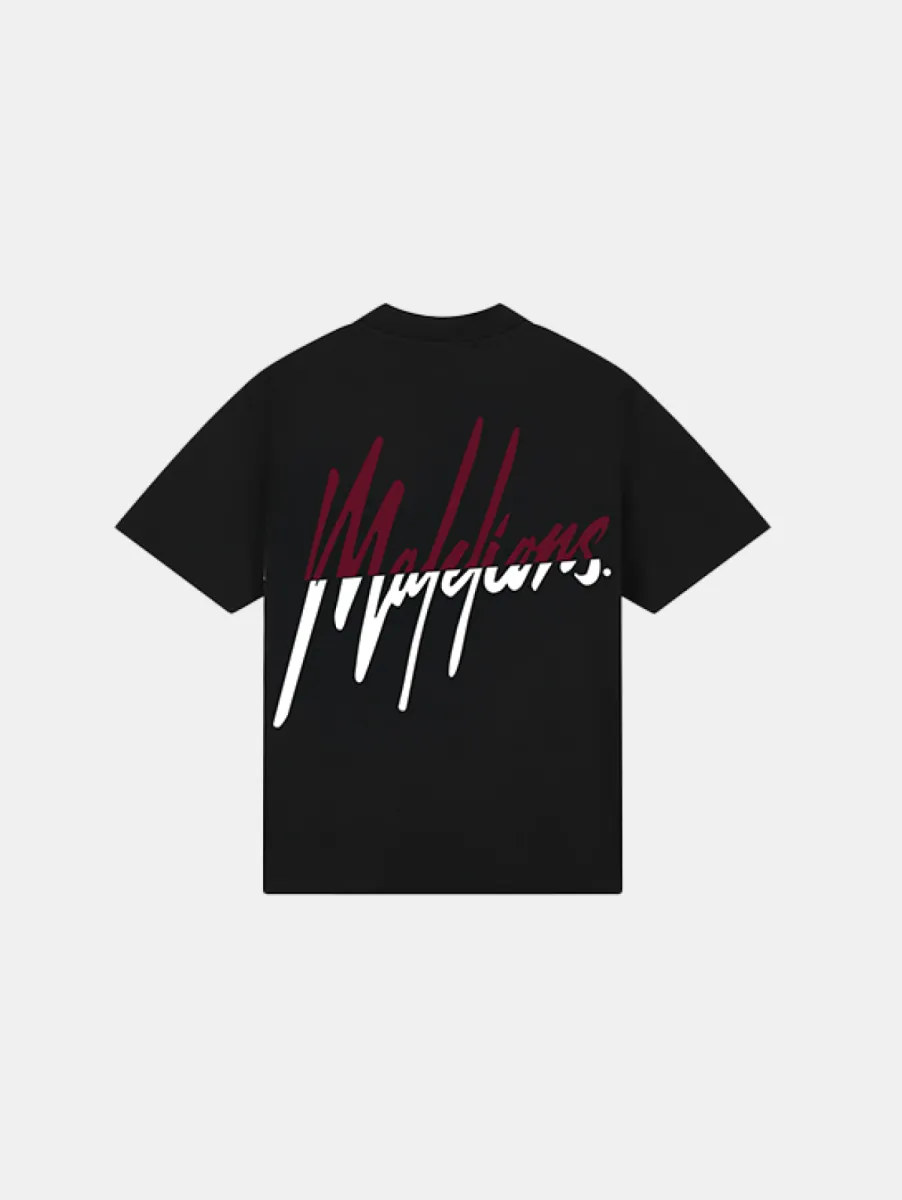 Malelions Split T-Shirt 2 Malelions split t-shirt black