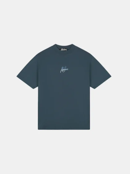 Malelions split t-shirt slate