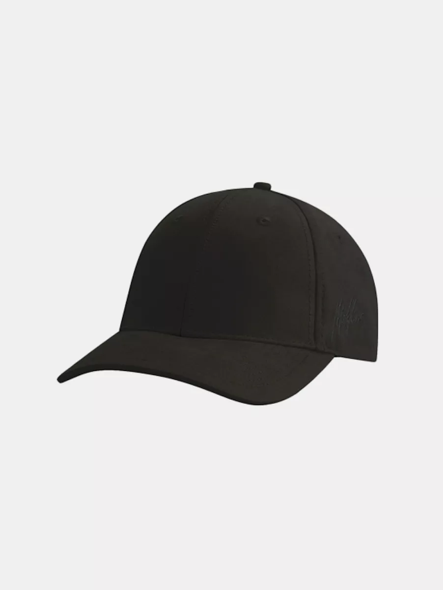 Malelions Suede Signature Cap 1 Malelions suede signature cap black