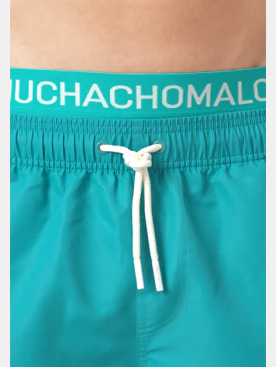 MUCHACHOMALO Swimshort Solid 3 MUCHACHOMALO solid2062-65 lake blue