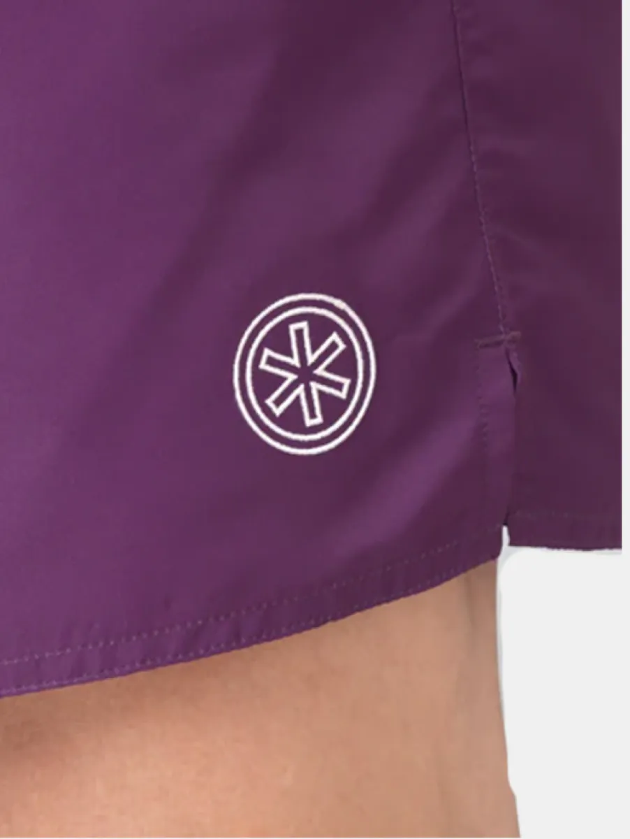 MUCHACHOMALO Swimshort Solid 5 MUCHACHOMALO solid2062-67 purple