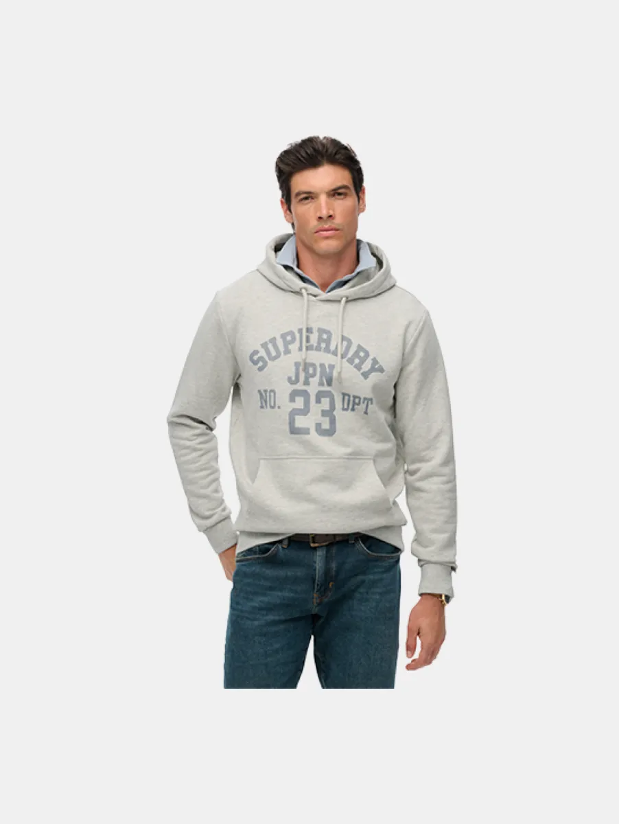 Superdry Athletic Eseentials Hoodie 2 Superdry m2014091a jar cadet grey marl