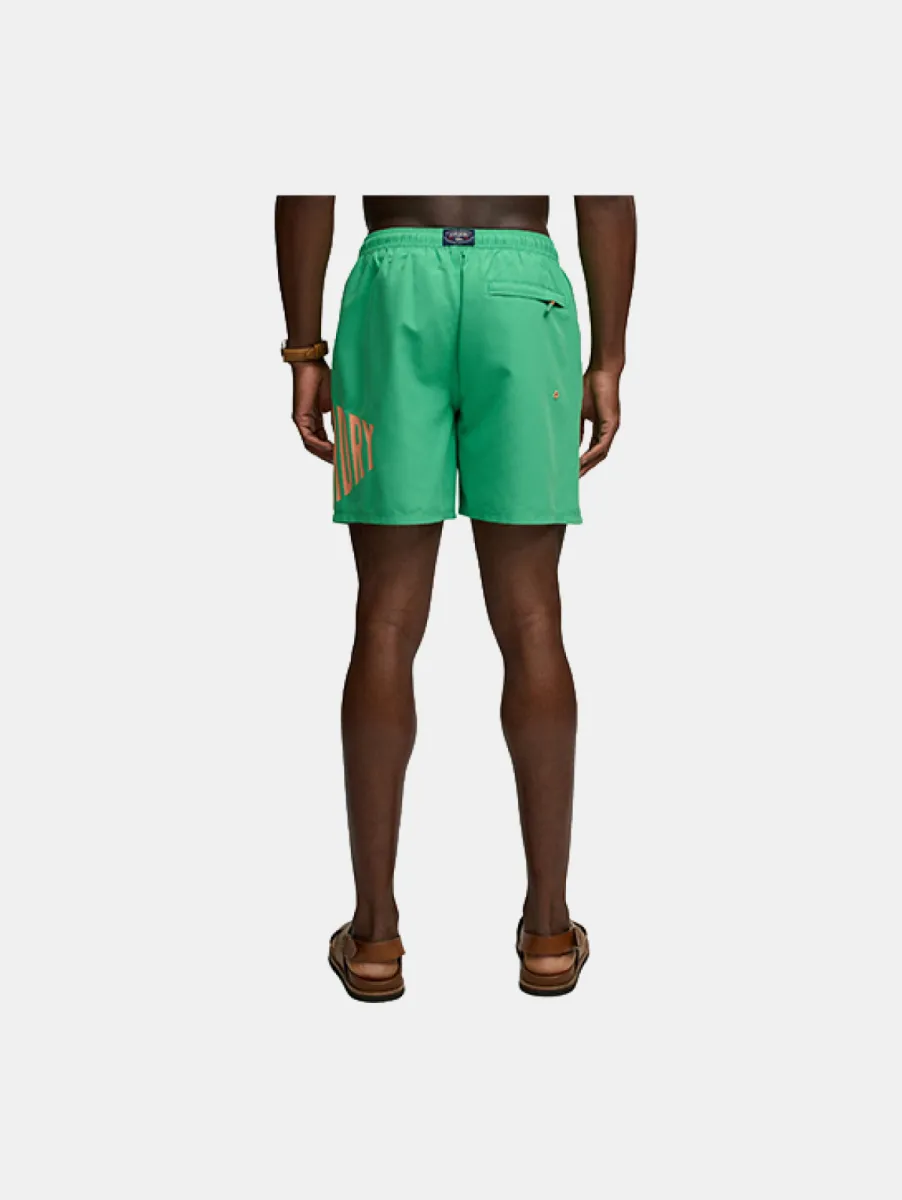 Superdry Printed Logo 16 Swim Short 6 Superdry m3010265a 06e kelly green