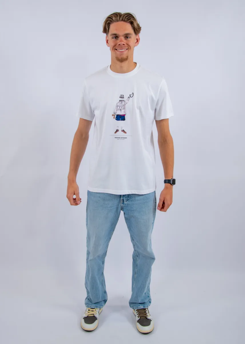 Weekend Offender Hassen Tee 6 Weekend Offender pt1b17 white
